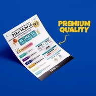 Flyer Printing A5 128gsm art paper