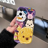 Casing Hp OPPO Reno 7 Reno 8 F21 Pro F21s Pro Reno 4 Pro Reno 6 Reno 8 Pro 5G Reno 8T A1 Pro 5G Case Mobile Phone Protective Cover Creative Cellphone Case Mickey Mouse motif Case Unique And Beautiful Softcase