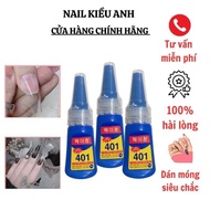 401 glue Pieceg with rhinestones 100% super strong