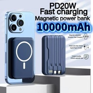 Magnetic Wireless Powerbank 10000mAh PD20W Fast Charger battery