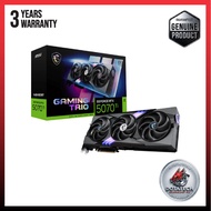 MSI GeForce RTX 5070 Ti GAMING TRIO OC BLACK / WHITE EDITION 16GB GDDR7 28Gbps 256bit PCIe5.0 DX12 N