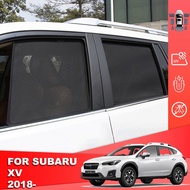 For Subaru XV Crosstrek GT 2018-2023 Car Sunshade Shield Magnetic Rear Side Baby Window Sun Shade Visor Front Windshield Curtain