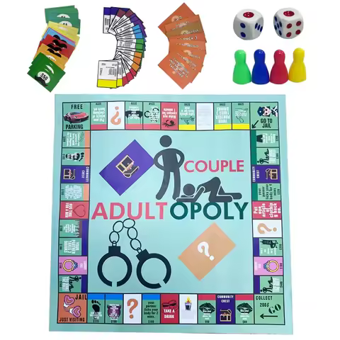 2026 New Adult Couple Game Night Board Games Couple Board Funny Interactive 2 Player Board Game