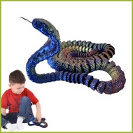 3D Snake Toys Snake Stress Toys 3D Animals Prank Props Desk Decor Articulated Snake 3D Printed Toys 