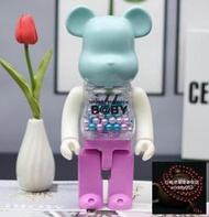 重磅 bearbrick400%千秋暴力熊開運招財貓積木熊潮玩手辦模型禮物 露天拍賣【】  露天