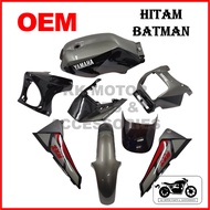 [FULL TANAM ] COVERSET RXZ MILI BOSCH BOSS OEM HITAM BATMAN / HITAM 5 SPEED / HITAM ENERGY / HITAM N