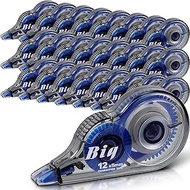 Chivao 24 Pack Correction Tape, original Correction Tape White Wide Tape Wipe out Easy to Use Applic