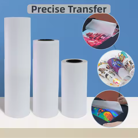 30CM * 100M A3+ Roll PET Transfer Film 75 Micron For Epson L1800 i3200 4720 L1800 L805 XP600 1390 Pr