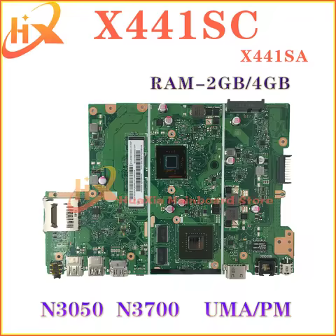 KEFU Mainboard For ASUS A441SC A441SA X441SA X441SC F441S X441S A441S Laptop Motherboard N3050/N3060