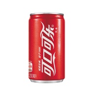 可口可乐Coca-Cola 迷你摩登罐mini小可乐汽水碳酸饮料整箱装 200ml x12罐