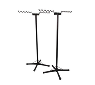 Bamboo Pole Heavy Duty T-Stand #Water Bag # clothes hanger # bamboo pole rack HD