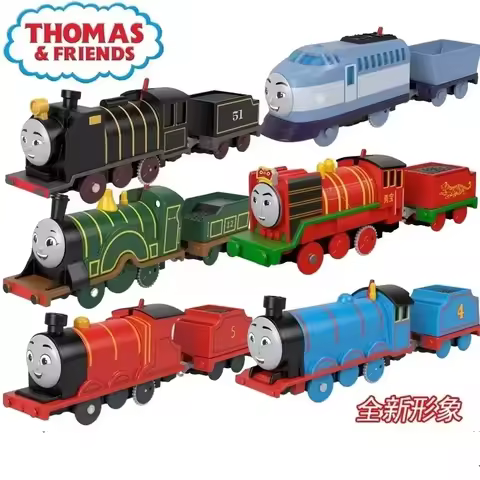 New Genuine Thomas And Friends Magnetic Trains Locomotive Compartment Set Toys Gordon And Henry Kids