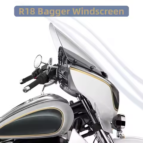 FOR BMW R18 Bagger R 18 Transcontinental Motorcycle Windscreen Windshield Cover Wind Screen Shield A