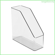 RAN Clear File Organizer File Holder File Sorter Office Desk File Organizer Rack