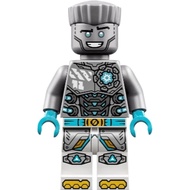 Original Lego Ninjago - Zane (Dragons Rising, Flat Silver Torso, Smile) 71837 Minifigure new