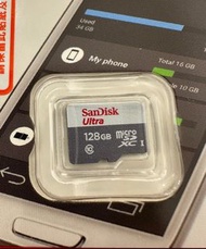 全新 SanDisk Ultra 128GB micro SD Memory Card SDXC 記憶卡 記憶咭 for CCD 數碼相機 Digital Camera / 智能電話 smartpho