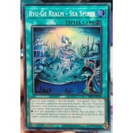 [KW2 Yugioh] [EN-UK-AE] Ryu-Ge Realm Card - Sea Spires - CRBR-EN038 DBCB-AE038 - Super Rare 1st Edit