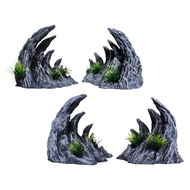 [blesiya21] Artificial Aquarium Decoration Decorative Rocks Aquarium Cave Small Betta Rock Cave Land