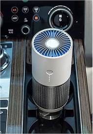 Máy lọc không khí mini GXZ-AP02 cho ô tô nguồn USB màng lọc HEPA tạo Ion âm khử mùi | Lọc không khí