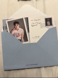 bangchan stray kids post card polaroid maxident