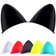 ✒✣♠ Universal Helmet Cat Ears Motorcycle Accessories Stickers For Motorbike Helmet For Men Bicycles For Adults Adult Bicycle