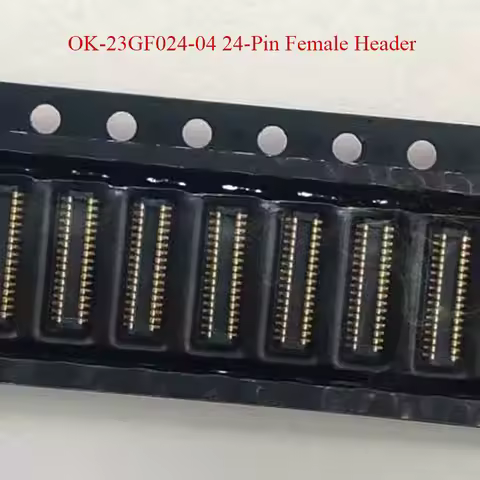10pcs OK-23GF024-04 Original Connector | 24-Pin Female Header & Male Header with 0.4mm Pitch for Boa