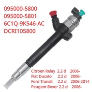 095000-5800 095000-5801 6C1Q-9K546-AC New Diesel Injector Nozzle For Ford Transit Jumper Boxer Fiat 