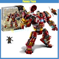 76247 The Hulkbuster Building Blocks The Battle of Wakanda Superhero Toys Gifts for Boys