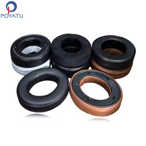 Poyatu CLEAR MG Earpads for Focal CLEAR MG ELEGIA UTOPIA S TELLIA Headphone Ear Cushions Cover Pads 