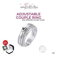 Cincin Couple Silver 925 Original Cincin Silver 925 Silver Ring Men Ring Women Ring Promise Ring | F