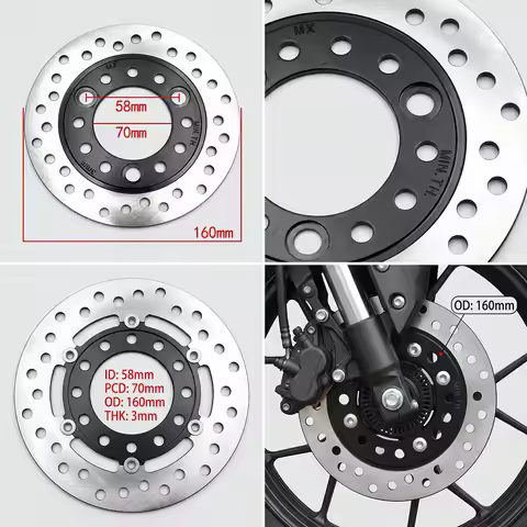 Motorcycle Brake Disc For Honda DIO ZX 50 DIO50 AF18 AF27 AF28 AF34 AF35