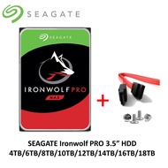 SEAGATE IronWolf Pro 3.5" 18TB/16TB/14TB/12TB/10TB/8TB/6TB/4TB NAS HDD Hard Disk Drive For RAID Netw