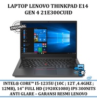 Laptop Lenovo Thinkpad E14 GEN 4 21E300CUID - Garansi Resmi