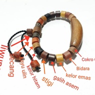 gelang kombinasi kayu cemeti Ali Ulin menang