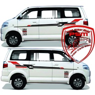 Suzuki apv Car Sticker apv Car cutting Sticker apv