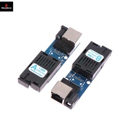 Mini Gigabit Fiber Optical Media Converter 1000Mbps Single Mode 3-5Km UPC/APC SC-Port A/B Port