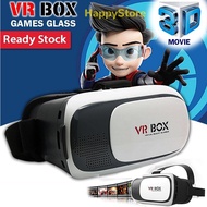 VR BOX Virtual Reality 3D Glasses Movie Games Video Gaming Smart Phone Headset Wearable Immersive Ex
