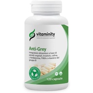 Vitaminity Anti-Grey White Hair Supplement for Men and Women with Inositol, Choline and Group B Vita