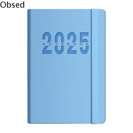 OBSED 12เดือนค่ะ สมุดบันทึกกำหนดการวางแผนปี2025 สิ่งที่ต้องทำ ภาษาอังกฤษแบบสบายๆ สมุดจด365วัน หนาขึ้