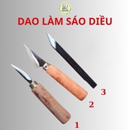 Flute opening knife to trim flute mouth, standard steel, sharp car tweezers