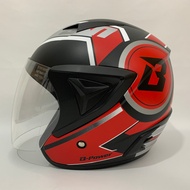 MERAH BXP JP13 BXV Matte Red Helmet - SNI Adult Helmet