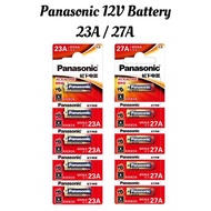 READY STOCK Panasonic 12V 23A and 27A Battery Alkaline 1pcs / 5pcs