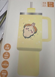 Chiikawa 7-11 不鏽鋼保溫水杯連飲管
