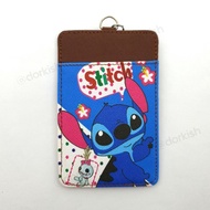 Disney Lilo &amp; Stitch Scrump Ezlink Card Holder With Keyring