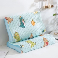 SunnySunny 1PIECE 100% Cotton Latex Pillowcase With Zipper Anti-bacterial Anti-dust Contour Shape Pillow cover