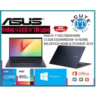 Asus VivoBook 14 K413E 14'' FHD Laptop (Indie Black / Gold Color)