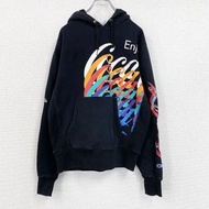 古著Champion 可口可樂反向編織連帽衫，M 碼