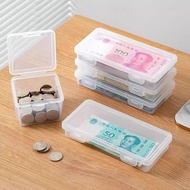 Coin Box Cash Drawer Storage Divider Coin Storage Box Coins Banknotes Cash Money Storage Box