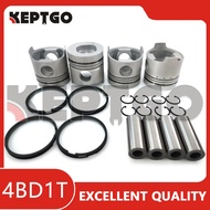 4BD1 4BD1T Piston (Pin & Clip) With Rings For ISUZU Engine
