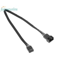 4Pin to PWM Fan Splitter Cable Extension Sleeved Fan Power Extension Cable 4Pin Female to to PWM-joy